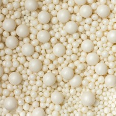 Sugar Pearls Sprinkles White 70g - glutenvrij